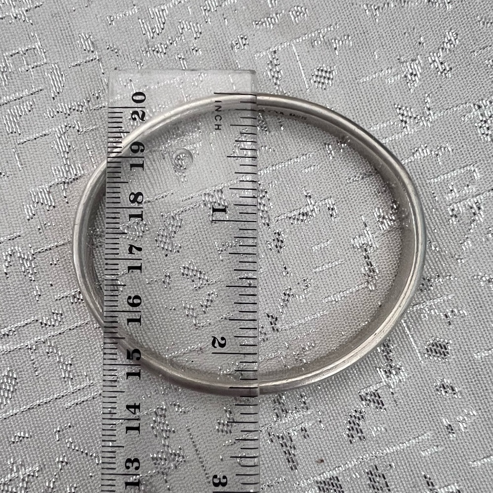 TIFFANY&CO. 1837 Sterling Silver 925 Bangle Bracelet 1997 Authentic Preloved - Picture 6 of 12